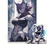Puzzle da 1000 pezzi per adolescenti con protagonista una donna aliena, giocattolo educativo, sfida impegnativa, ideale come regalo 50x75cm