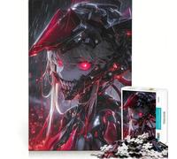Puzzle da 1000 pezzi per adolescenti con ragazza anime cibernetica, gioco interattivo, migliora la memoria, compleanno e Natale 38x52cm