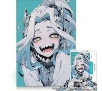 Puzzle da 1000 pezzi per adolescenti con ragazza mostro anime, gioco per famiglie, decorazione da parete, per rafforzare l'amore tra le coppie 38x52cm