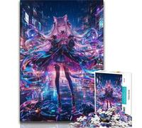 Puzzle da 1000 pezzi per adolescenti con ragazze anime giapponesi 1000 pezzi per adulti e adolescenti perfetti per le serate di gioco giocattolo colorato per la casa regalo (50x75cm)