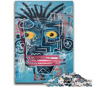 Puzzle da 1000 pezzi per adolescenti con ritratto in stile graffiti, per età pari o superiore a 14 anni, giocattolo educativo intellettuale decompressivo, ottimo regalo, 26x38cm
