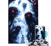 Puzzle da 1000 pezzi per adolescenti con scene anime horror Attività divertenti da fare in casa Decorazione perfetta Giochi rilassanti per ragazzi dai 14 anni in su 38x26cm