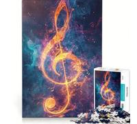Puzzle da 1000 pezzi per adolescenti con simbolo della chiave cosmica, gioco impossibile, sfida difficile, regalo per amici e familiari 38x26cm
