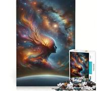Puzzle da 1000 pezzi per adolescenti, con soggetti legati alla consapevolezza e al paesaggio celeste, ideale come regalo 38x26cm