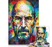Puzzle da 1000 pezzi per adolescenti con Steve Jobs gioco divertente allena la mente e la mano migliora l'amore tra le coppie 38x52cm