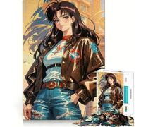 Puzzle da 1000 pezzi per adolescenti con tema anime,stimolante per le capacità cognitive,con incastro sicuro e pezzi che si staccano,un modo coinvolgente per passare il tempo libero (38x26cm)