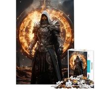 Puzzle da 1000 pezzi per adolescenti con tema Inferi e Tristo Mietitore gioco divertente ed educativo ideale come regalo di compleanno o antistress (dimensioni 38x52cm)