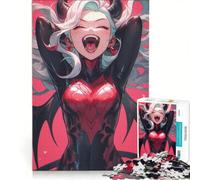 Puzzle da 1000 pezzi per adolescenti con una ragazza anime pazza, gioco educativo, decorazione da parete, per rafforzare l'amore tra le coppie 50x75cm