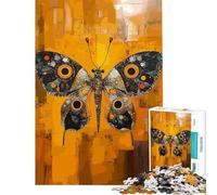 Puzzle da 1000 pezzi per adolescenti con un'originale illustrazione astratta di una farfalla Un gioco difficile e stimolante ma divertente e spiritoso perfetto per decorare le pareti Adatto a ragazzi