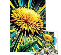 Puzzle da 1000 pezzi per adolescenti con vivace immagine di una dalia gioco rilassante per adulti sfida impegnativa regalo di Natale o compleanno (dimensioni 38x26cm)