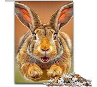 Puzzle da 1000 pezzi per adolescenti Coniglio, giochi, giocattoli, regalo di compleanno unico e regali per bambini dai 14 anni in su (dimensioni 50x75cm)