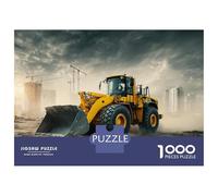 Puzzle Da 1000 Pezzi Per Adolescenti Construction Bulldozer for Sale Puzzle Per Adolescenti Gioco Per Famiglie Migliora La Memoria Regali Unici Per Compleanno E Natale 52x38cm/1000pcs