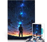Puzzle da 1000 pezzi per adolescenti Contemplando il cosmo Allena il tuo cervello e le tue mani perché è ideale come regalo per tutta la famiglia 38x26cm