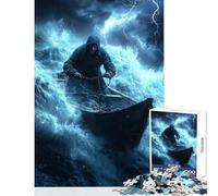 Puzzle da 1000 pezzi per adolescenti contro la tempesta giocattolo educativo fantastici regali e giocattoli giochi rilassanti attività divertenti a casa dimensioni 50x75cm