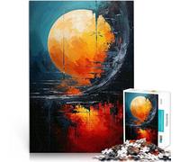 Puzzle da 1000 pezzi per adolescenti Convergenza astratta Gioco di famiglia antistress sfida difficile Lista dei desideri con Babbo Natale 52x38cm