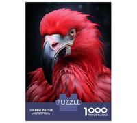 Puzzle Da 1000 Pezzi Per Adolescenti Cool Flamingo Portrait Puzzle Per Adolescenti Gioco Rompicapo Difficile Gioco Impegnativo Regali 38x26cm/1000pcs