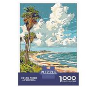 Puzzle Da 1000 Pezzi Per Adolescenti Corpus Christi Beach Scene Puzzle Per Adulti Giochi Rilassanti Vacanza A Casa Passatempo Impegnativo Da Completare 52x38cm/1000pcs
