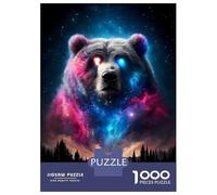 Puzzle Da 1000 Pezzi Per Adolescenti Cosmic Bear Puzzle Per Adulti Gioco Pratico Migliora La Memoria Regali Di Compleanno E Unici 52x38cm/1000pcs