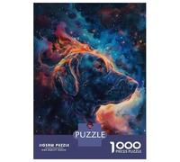 Puzzle Da 1000 Pezzi Per Adolescenti Cosmic Canine Aura Puzzle Per Adulti Gioco Pratico Regali Per Donne Interazione Genitore-figlio 70x50cm/1000pcs