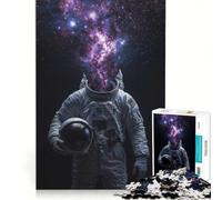 Puzzle da 1000 pezzi per adolescenti Cosmic Consciousness︰ La mente di un astronauta, gioco impossibile, sfida difficile, regalo per amici e familiari 50x75cm