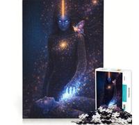 Puzzle da 1000 pezzi per adolescenti "Cosmic Healer with An Open Heart", giochi educativi, interazione genitore-figlio, ideale come regalo 38x26cm