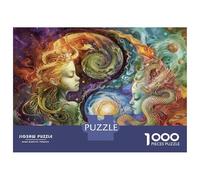 Puzzle Da 1000 Pezzi Per Adolescenti Cosmic Serpent Dream Art Print Puzzle Per Adulti Giochi Rilassanti Regalo Di Compleanno Regali Per Amici E Familiari 38x26cm/1000pcs