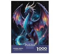 Puzzle Da 1000 Pezzi Per Adolescenti Cosmic Space Dragon Puzzle Per Adulti Gioco Pratico Regali Per Donne Interazione Genitore-figlio 70x50cm/1000pcs