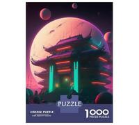 Puzzle Da 1000 Pezzi Per Adolescenti Cosmic Temple Puzzle Per Adulti Giochi Rilassanti Regali Per Donne Interazione Genitore-figlio 52x38cm/1000pcs