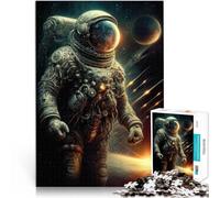 Puzzle da 1000 pezzi per adolescenti Cosmos ispirato a Giger Allena il tuo cervello e le tue mani Lista dei desideri con Babbo Natale 75x50cm