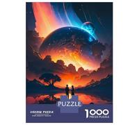 Puzzle Da 1000 Pezzi Per Adolescenti Couple Galaxy Realm Planet Puzzle Per Adulti Giochi Rilassanti Corsa Di Velocità Manuale Offerta Come Regalo Per Tutta La Famiglia 52x38cm/1000pcs