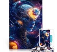Puzzle da 1000 pezzi per adolescenti Creatore di mondi per il giocattolo di sfida del gioco educativo Regalo di compleanno, regali, arte murale 75x50cm