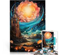 Puzzle da 1000 pezzi per adolescenti Creatura fantastica Allena il tuo cervello e le tue mani Migliorare l'amore tra le coppie 75x50cm