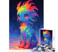 Puzzle da 1000 pezzi per adolescenti creature arcobaleno giocattoli per la decorazione della casa ottimo regalo per giochi rilassanti sfide educative dimensioni 50x75cm
