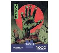 Puzzle Da 1000 Pezzi Per Adolescenti Creepy Zombie Hand Grave Puzzle Giocattolo Decorazione Da Parete Sfida Difficile Regalo Di Compleanno, Regali, 52x38cm/1000pcs