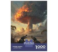Puzzle Da 1000 Pezzi Per Adolescenti Crocodiles in War Puzzle Per Adulti Gioco Pratico Decorazione Da Parete Offerta Come Regalo Per Tutta La Famiglia 70x50cm/1000pcs