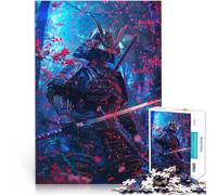 Puzzle da 1000 pezzi per adolescenti Cronache dei samurai di Sakura Sollievo dallo stress Attività divertenti a casa, regali di compleanno, regali di viaggio, 38x26cm