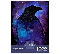 Puzzle Da 1000 Pezzi Per Adolescenti Crow Ravens Puzzle Per Adolescenti Giocattoli Fai Da Te Corsa Di Velocità Manuale Regali Unici Per Compleanno E Natale 70x50cm/1000pcs