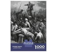 Puzzle Da 1000 Pezzi Per Adolescenti Crucifixion of Jesus Puzzle Per Adolescenti Gioco Rompicapo Regali Per Donne Attività Divertenti A Casa 52x38cm/1000pcs