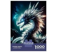 Puzzle Da 1000 Pezzi Per Adolescenti Crystal Dragon Puzzle Per Adulti Giocattolo Antistress Modello Da Assemblare È Ideale Come Regalo 52x38cm/1000pcs