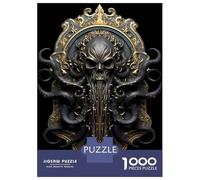 Puzzle Da 1000 Pezzi Per Adolescenti Cthulhu Horror Art Deco Puzzle Per Adulti Gioco Pratico Sfida Difficile Regali Per Amici E Familiari 52x38cm/1000pcs