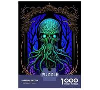 Puzzle Da 1000 Pezzi Per Adolescenti Cthulhu Portrait Puzzle Giochi Rilassanti Analisi E Logica Riduzione Dello Stress Regali 70x50cm/1000pcs