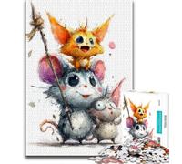 Puzzle da 1000 pezzi per adolescenti cuccioli di animali 1000 pezzi per adolescenti apprendimento educativo ideale come regalo per tutta la famiglia 38x26cm