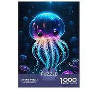 Puzzle Da 1000 Pezzi Per Adolescenti Cute Jellyfish Deep Sea Puzzle Giochi Rilassanti Analisi E Logica Riduzione Dello Stress Regali 38x26cm/1000pcs