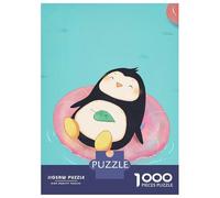 Puzzle Da 1000 Pezzi Per Adolescenti Cute Penguin Relaxing Float Puzzle Per Adulti Gioco Pratico Migliora La Memoria Regalo Di Compleanno, Regali, 70x50cm/1000pcs