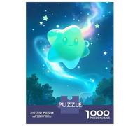 Puzzle Da 1000 Pezzi Per Adolescenti Cute Star in Polar Lights Puzzle Per Adulti Fai Da Te Giocattoli Sfida Difficile Regali Per Amici E Familiari 52x38cm/1000pcs