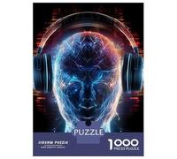 Puzzle Da 1000 Pezzi Per Adolescenti Cyber Music Human Puzzle Per Adulti Giochi Rilassanti Analisi E Logica Regali Unici Per Compleanni 38x26cm/1000pcs