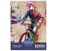 Puzzle Da 1000 Pezzi Per Adolescenti Cycling Sport Art 2 Puzzle Per Adulti Giocattolo Decorazione Da Parete Analisi E Logica Aiutano L'esercizio Del Cervello 70x50cm/1000pcs