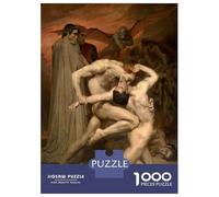 Puzzle Da 1000 Pezzi Per Adolescenti Dante And Virgil Puzzle Per Adulti Giocattolo Decorazione Da Parete Analisi E Logica Aiutano L'esercizio Del Cervello 70x50cm/1000pcs