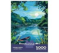 Puzzle Da 1000 Pezzi Per Adolescenti Danube Delta Biosphere Reserve Romania Puzzle Per Adulti Gioco Pratico Sfida Difficile Regali Per Amici E Familiari 52x38cm/1000pcs