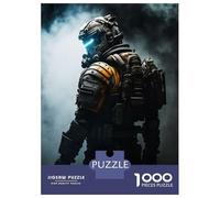 Puzzle Da 1000 Pezzi Per Adolescenti Dark Dead Space Armor Puzzle Per Adolescenti Gioco Pratico Decorazione Perfetta Per È Ideale Come Regalo 38x26cm/1000pcs